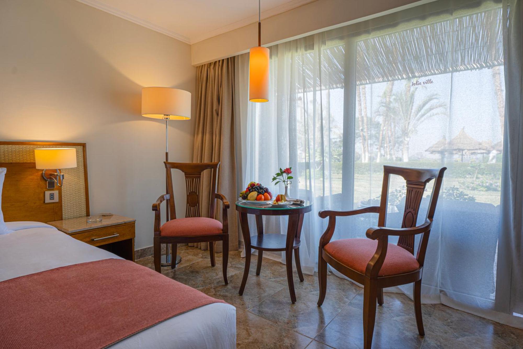 Jolie Ville Hotel & Spa Kings Island Luxor Buitenkant foto A room at the hotel