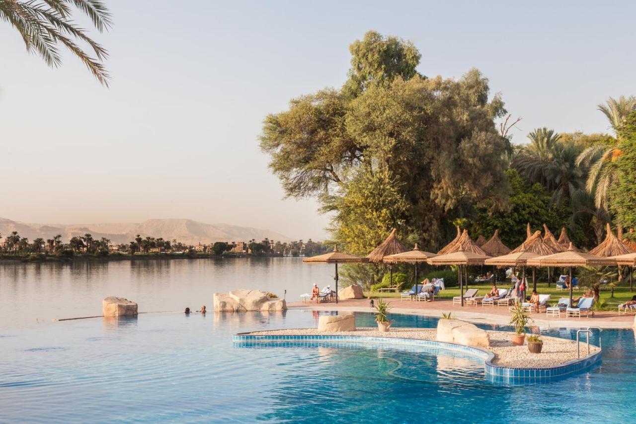 Jolie Ville Hotel & Spa Kings Island Luxor Buitenkant foto The pool at the Old Cataract Hotel