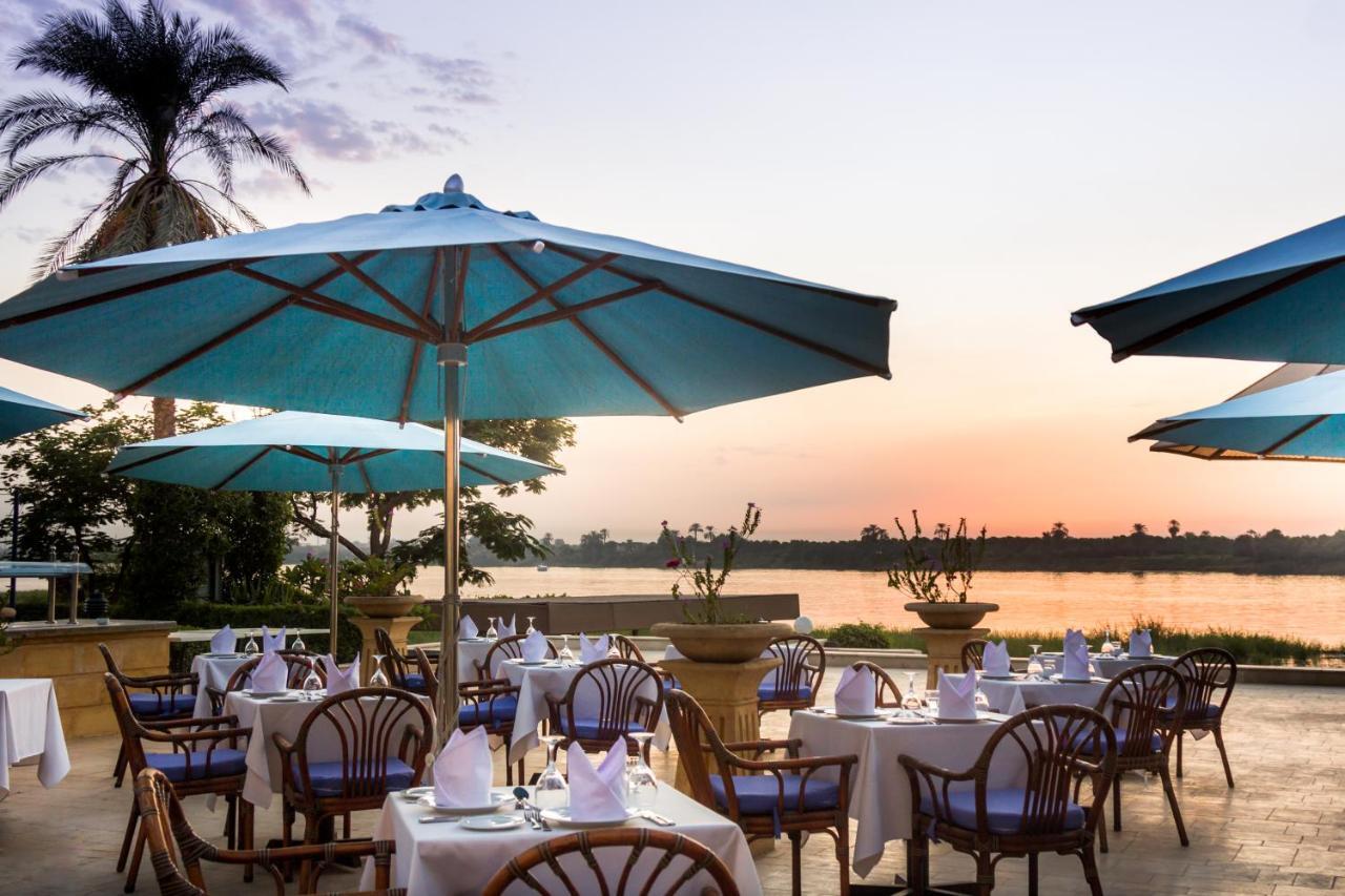 Jolie Ville Hotel & Spa Kings Island Luxor Buitenkant foto The Riverview Terrace