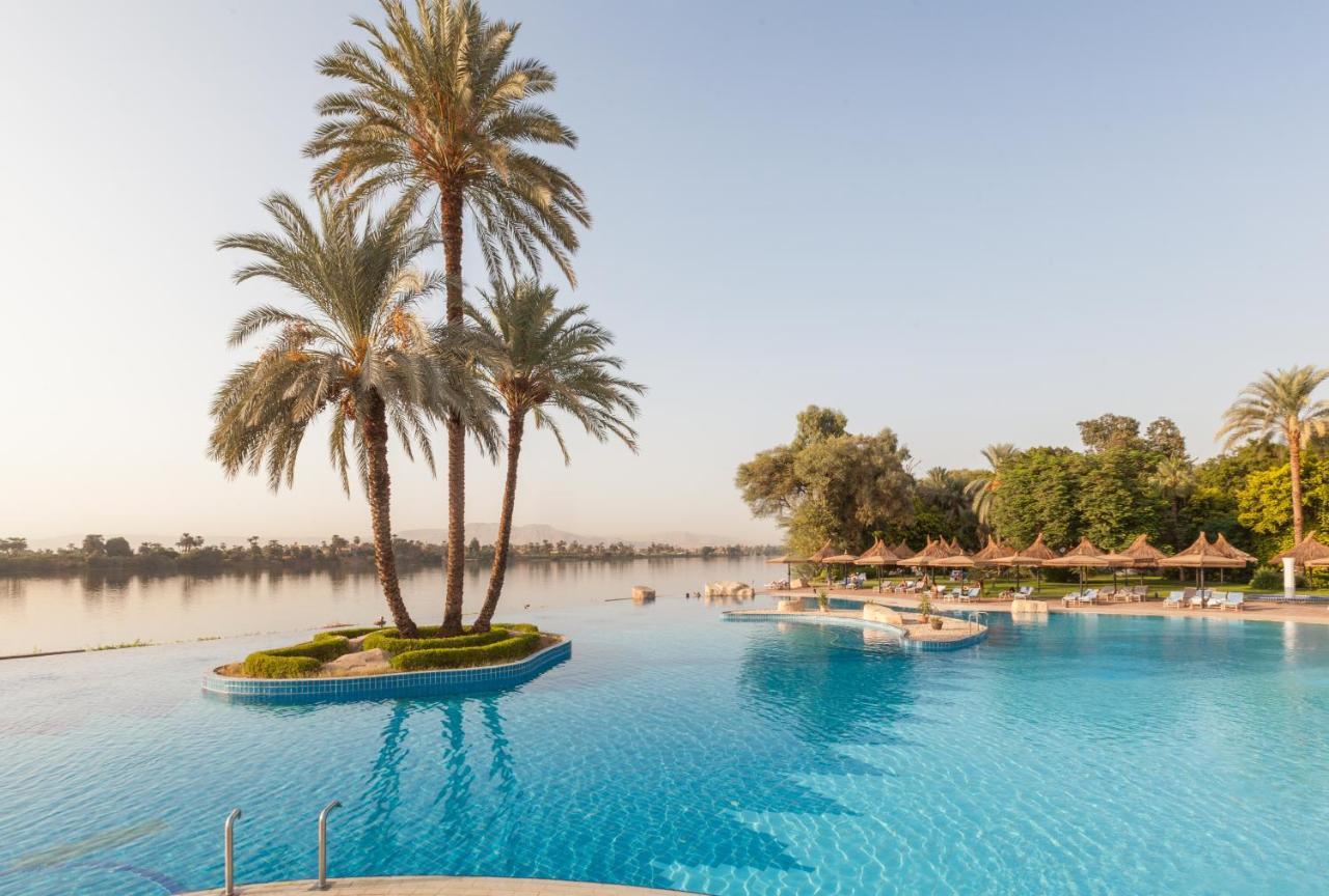 Jolie Ville Hotel & Spa Kings Island Luxor Buitenkant foto The pool at the Four Seasons Hotel, Cairo